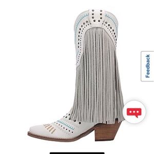 Dingo Gypsy Western Fringe Cowgirl Boots